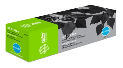 Картридж лазерный Cactus CS-CF530A, черный, 1100 стр., для HP LJ M180n/M181fw