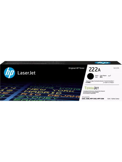 Картридж HP W2220A, 222A Black, 1300 стр, для Color LJ Pro 3303