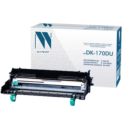 Блок фотобарабана NV Print NV-DK-170 DU, для Kyocera, черный, 100000 стр