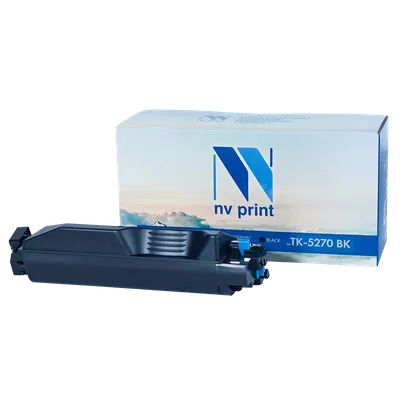 Тонер-картридж NV-Print NV-TK5270Bk, для Kyocera EcoSys M6230cidn/P6230cdn/M6630cidn, черный, 8000 стр.
