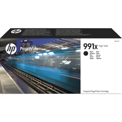 HP 991X Original High Yield Page Wide Ink Cartridge - Black Pack (Original)