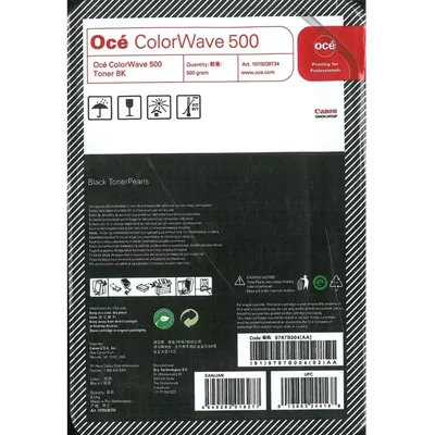 Картридж лазерный Canon Oce ColorWave 500 черный (500 г) для Oce ColorWave 500
