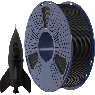Филамент NV PRINT PLA High Speed Black высокоскоростной черный для 3D печати диаметр 1.75мм  длина 330 метров  масса 1 кг