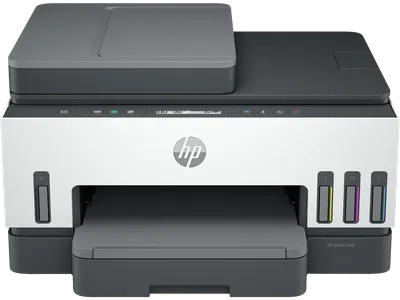 МФУ струйное HP Smart Tank 750 AiO, А4, цветной, печ. до 15/9 стр/мин., скан. до 8 стр/мин., 4800x1200 dpi (печ.), 1200x1200 dpi (скан.), Bluetooth, USB, Wi-Fi