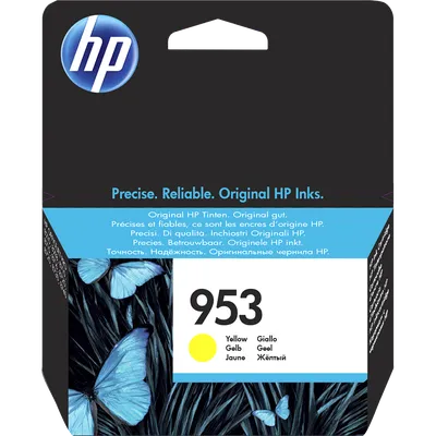 Картридж HP 953 Yellow для OfficeJet Pro 7720/7730/7740/8210/8710/8720/8725/8730 (700 стр) ( F6U14AE )