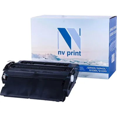 Картридж лазерный NVPrint совместимый HP Q5942X/Q5945X/Q1338X/Q1339X для LaserJet 4250/4250dtn/4250dtnsl/4250n/4250tn/4350/4350dtn/4350dtnsl/4350n/4350tn/M4345/M4345x/M4345xm/M4345xs/4345/4345xs/4345x/4345xm/4200/4200n/4200Ln/4200tn/4200dtn/4200dtns/4200dtns/4300/4300n/4300tn/4300dnt (20000k)