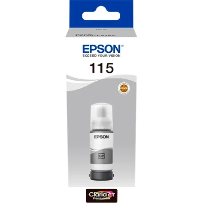 Чернила Epson C13T07D54A 115, серый, 70мл