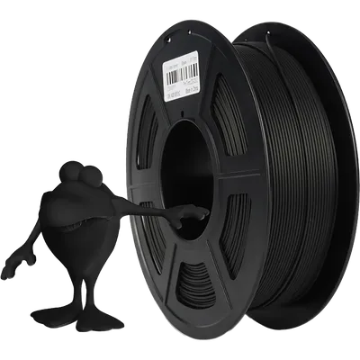 -/ Филамент NVPRINT PLA Matte Black для 3D печати диаметр 1.75мм  длина 330 метров  масса 1 кг