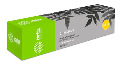 Тонер-картридж CACTUS - WorkCentre 5225/5230, Лазерный, Черный, 30000стр, аналог Xerox 106R01305, CS-WC5225