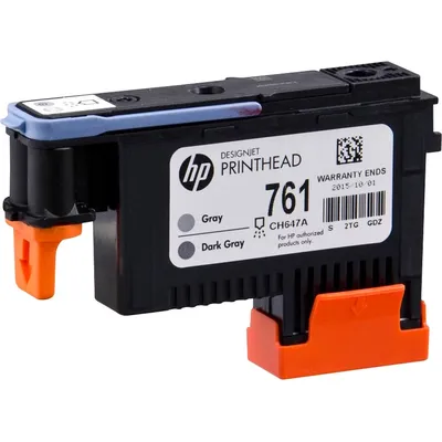 Печатающая головка Печатающая головка HP 761 для Designjet T7100/T7200, серый/темно-серый
