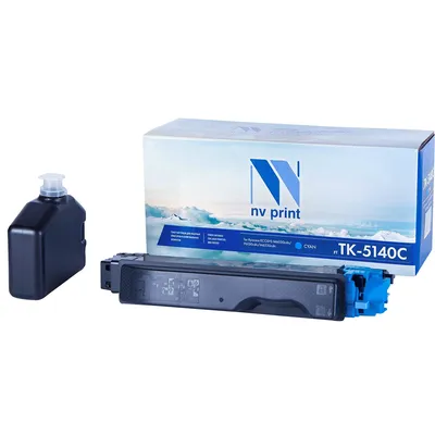 Картридж NV Print NV-TK5140C, Cyan, для Kyocera, 5000k