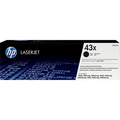 Оригинальный лазерный картридж HP 43X C8543X для HP LaserJet 9000/ 9000MFP/ 9000L MFP/ 9040/ 9040MFP/ 9050/ 9050MFP, черный, 30000 страниц