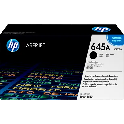 Картридж HP C9730A, черный, 13000 стр.