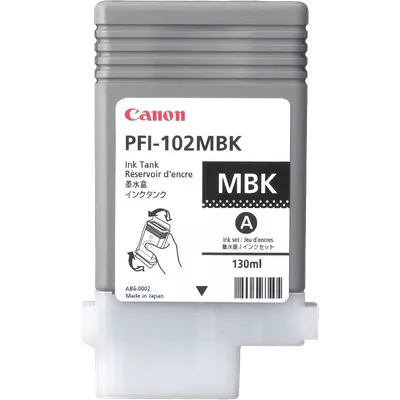 Картридж(чернила матовые черные) CANON PFI-102MBK Matte Black для iPF-LP17/ iPF-LP24 (Original)