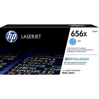 Лазерный картридж HP CF461X, голубой, 656X, для Color LaserJet M652/M653/E65050/E65060/E65150/E65160