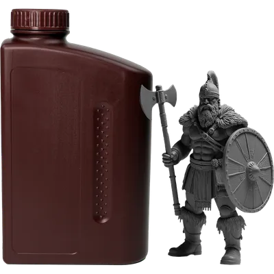 Фотополимерная смола NV Print NV-3D-HIGH-TEMP-RESIN-BLACK, High Temp Resin Black, 1 кг