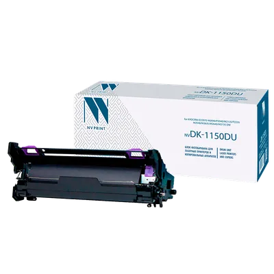 Блок фотобарабана NV Print NV-DK-1150DU, для Kyocera EcoSys-M2040/P2040, черный, 100000стр.