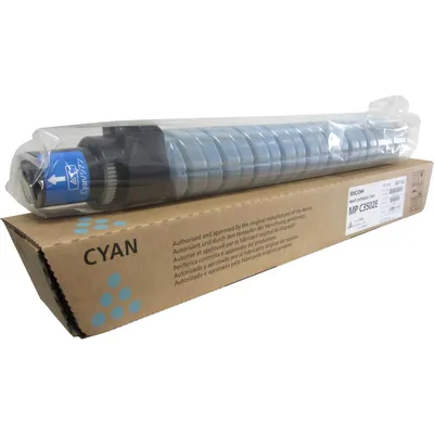 Тонер-картридж Ricoh type MPC3502E cyan для MPC3002/C3502 (18000стр). Официальный поставщик Ricoh