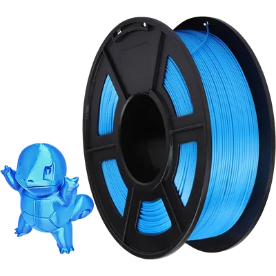 NV-3D-SILK-PLA-P-BLUE Филамент NVPRINT Silk PLA+ Blue для 3D печати диаметр 1.75мм  длина 330  метров  масса  1 кг
