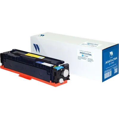 Картридж лазерный NVPrint совместимый NV-W2411A 216A Голубой для HP Color LaserJet M182/M183 (850k)