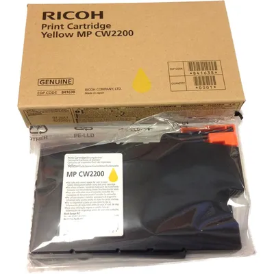 Картридж Ricoh 841638, MP CW2200, желтый, 100 мл