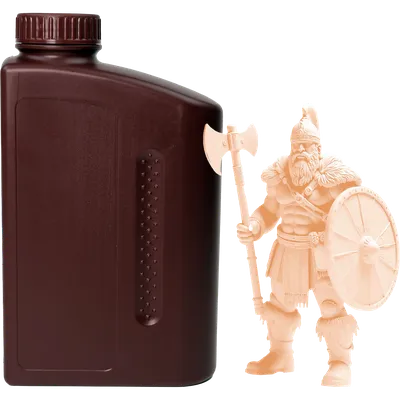 NV-3D-WATER-WASHABLE-RESIN-BEIGE Фотополимерная водовымываемая смола NV PRINT Water Washable Resin  Beige 1 кг