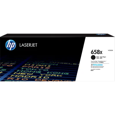 Тонер-картридж HP W2000X, 658A, черный, 33000 стр.