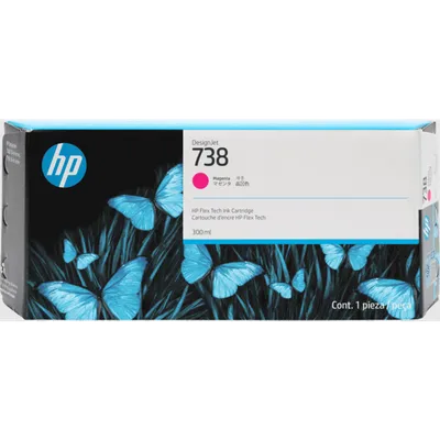Картридж струйный HP 738 300мл Magenta DesignJet Ink Cartridge
