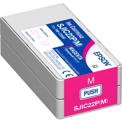 Картридж струйный Epson C33S020603 (C33S020603), пурпурный, оригинальный