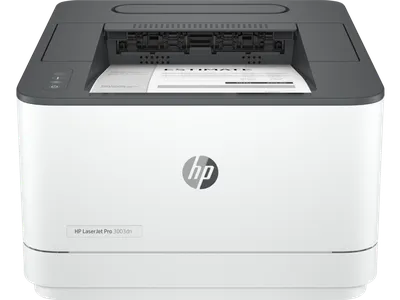Принтер HP Inc. - LaserJet Pro 3003dn, A4, LaserJet, черно-белый лазерный, RJ-45, USB, 1200 x 1200dpi, Duplex, цвет белый, 3G653A