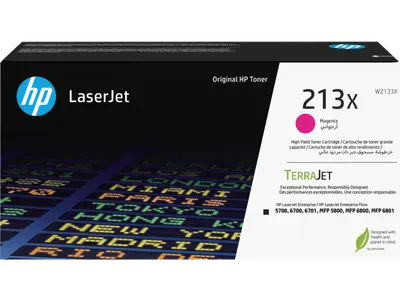 W2133X - 213X Mgn Original LaserJet Toner Crtg  for Color LaserJet Ent 5700/5800/6700/6800, up to 6000 pages