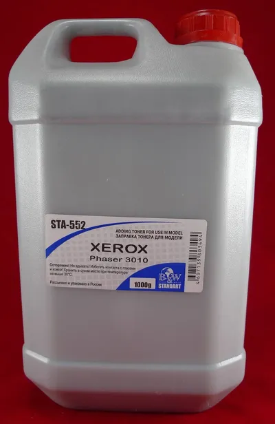 Тонер Black&White STA-552, 1кг, для Xerox Phaser 3010/3040