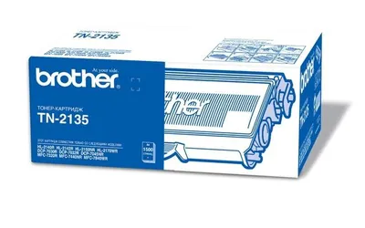 Картридж лазерный Brother TN-2135, черный, 1500стр.