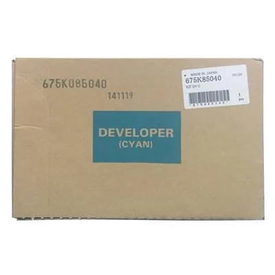 Девелопер Xerox оригинальный для WC 7525/7530/7535/7545/7830/7835/7845/7855, голубой, пакет (675K85040)