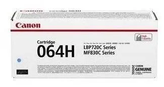 Картридж CANON 064H C голубой, увеличенной емкости  10 400 стр
