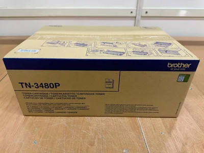 Картридж Brother TN3480P, черный, 8000 стр.