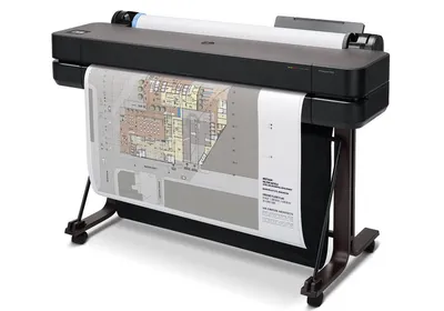 Плоттер HP 5HB11D (DesignJet T630), 36", A0, струйный, цветной, Wi-Fi