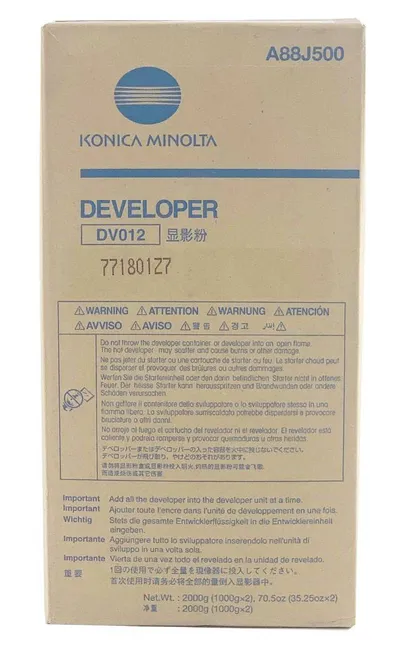 Девелопер Konica Minolta A88J500, bizhub PRO 1100, DV-012, 900K