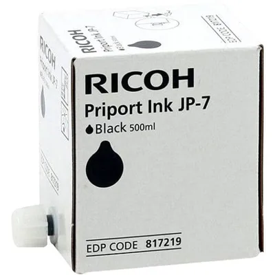 Чернила Ricoh 817219, JP7, для Priport JP750/735/755, 500мл
