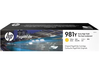 Картридж HP 981Y Yellow для PageWide Enterprise Color MFP 556dn/556xh/586dn/586f/586z (16000 стр) ( L0R15A )