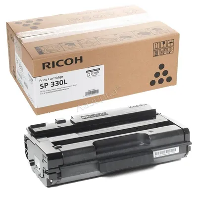 Принт-картридж Ricoh 408278, SP 330L, черный, 3500 стр.