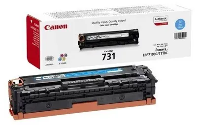 Картридж Canon 731C 6271B002, голубой, 1500 стр
