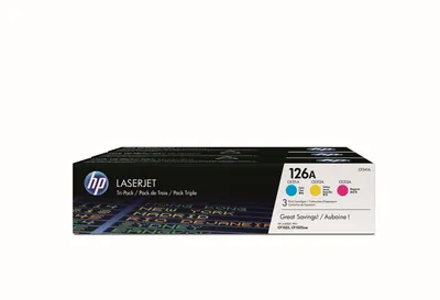 CF341A Картридж HP 126A для LaserJet Pro CP1025, CP1025NW, M275 MultiPack C/M/Y (2 * 1 000 стр.)