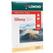 Фотобумага LOMOND 0102025, A3, 230 г/м², глянцевая, 50 л.