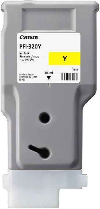 Картридж Canon PFI-320Y, желтый, 300 мл