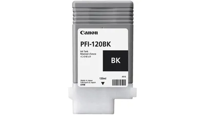Струйный картридж Canon imagePROGRAF TM-200/TM-300 PFI-120BK (2885C001) Black (130мл), шт