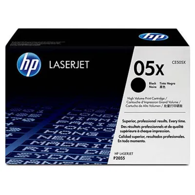 <036379> Картридж лазерный HP 05X (CE505XD) для HP P2055, 2 шт. в упаковке черный [CE505XD]