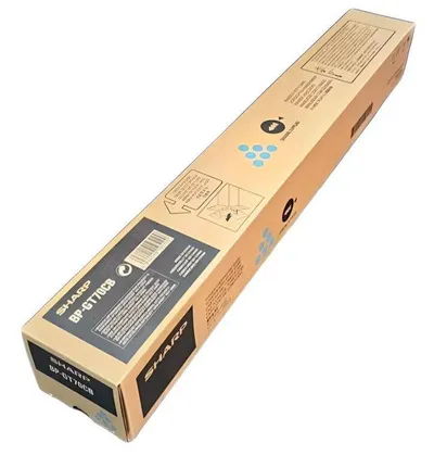 Картридж SHARP BPGT70CB, голубой, 12000 стр.