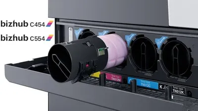 Тонер Konica-Minolta bizhub C454/554 желтый TN-512Y A33K252