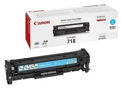 Картридж лазерный Canon Cartridge 718C (2661B002) голубой (2900 стр.) для Canon LBP7200/MF8330/8350